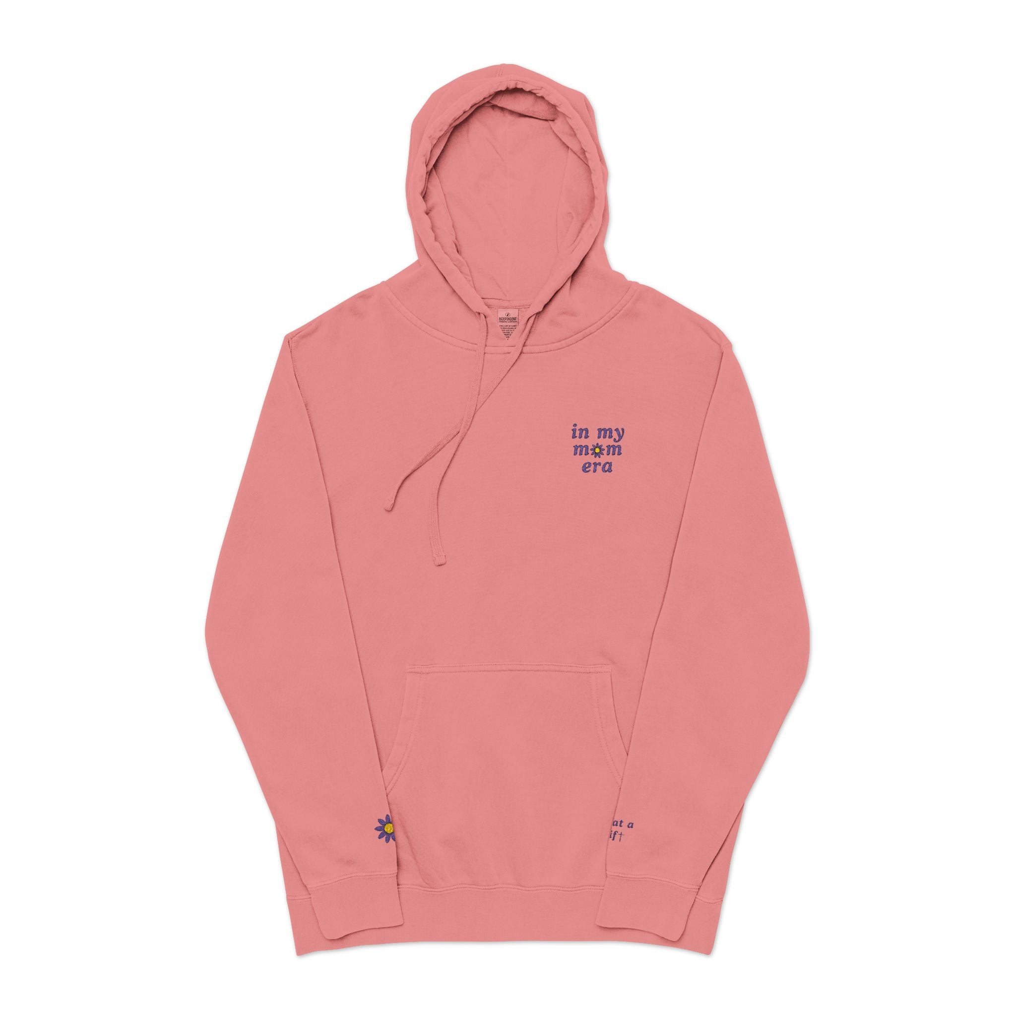 In My Mom Era Embroidered Hoodie + Sleeve Designs