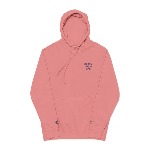 In My Mom Era Embroidered Hoodie + Sleeve Designs