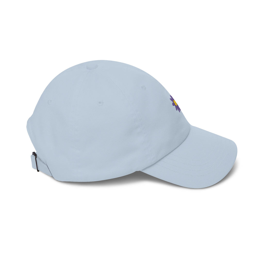 Flower Embroidered Classic Cap